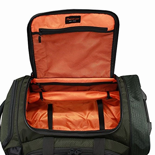 Pathfinder Gear 22 Inch Rolling Drop Bottom Duffel, Olive, One Size