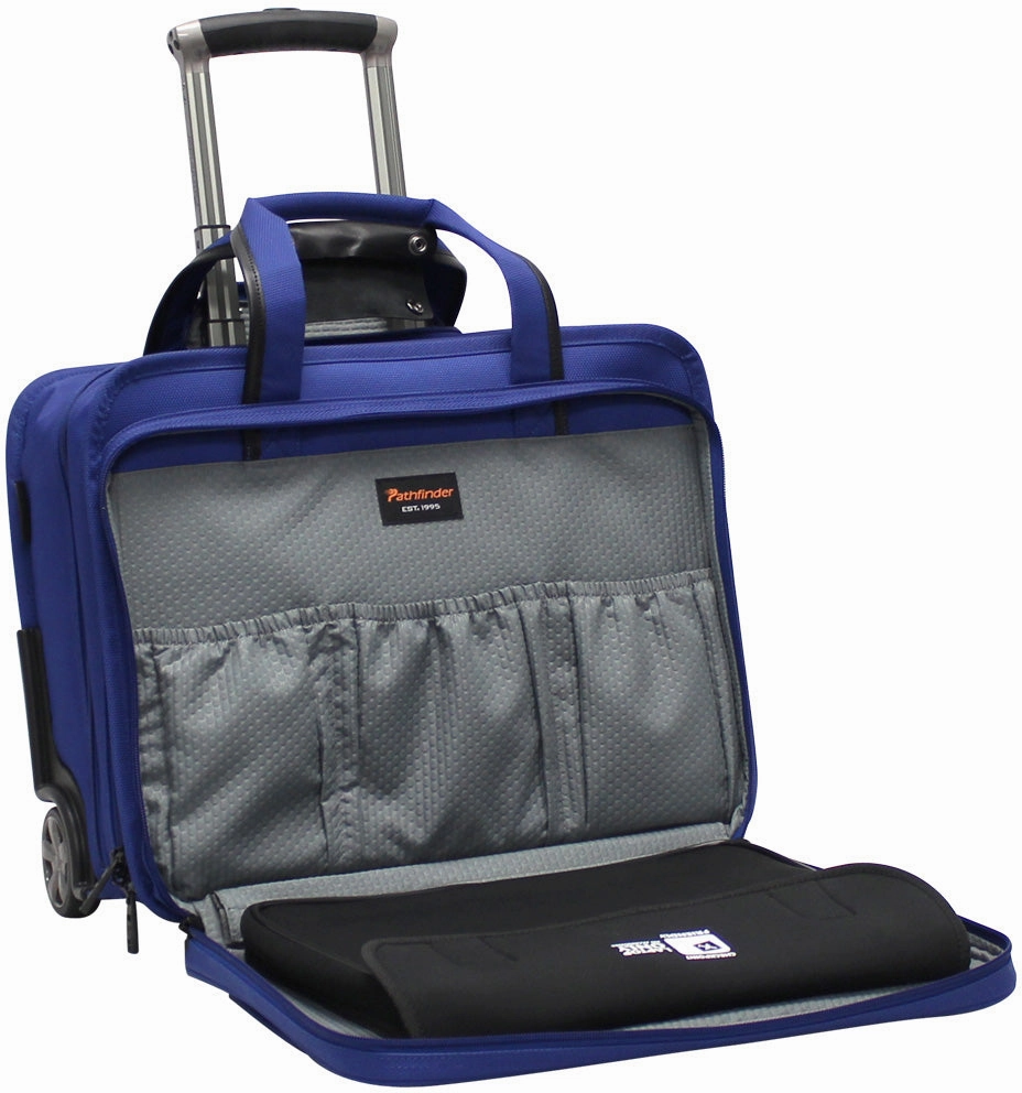Pathfinder Revolution Plus 18In Checkpoint Wheeled Brief