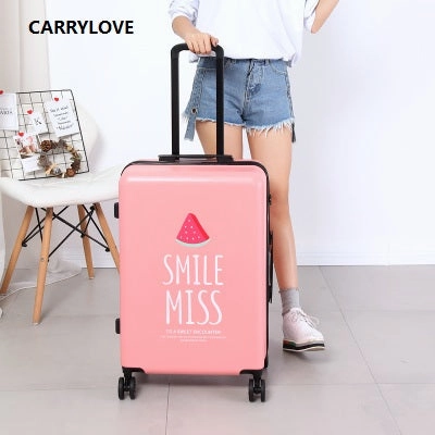 Pc Carry-Ons Trolley Case,Fine Rolling Luggage,High Quality Trunk,20"Boarding Box,24"Large Capacity
