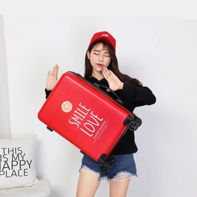 Pc Carry-Ons Trolley Case,Fine Rolling Luggage,High Quality Trunk,20"Boarding Box,24"Large Capacity
