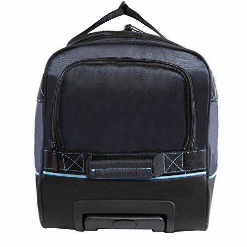 Perry Ellis Men'S Extra Large 35" Rolling A335 Duffel Bag, Navy/Blue, One Size