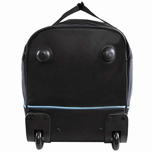 Perry Ellis Men'S Extra Large 35" Rolling A335 Duffel Bag, Navy/Blue, One Size