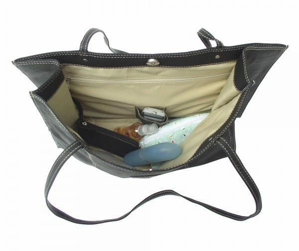 Piel Leather Carry-All Market Bag