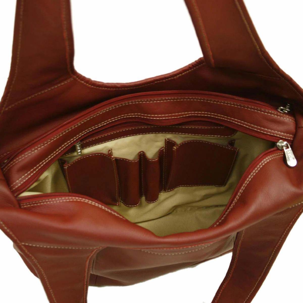 Piel Leather Laptop Hobo