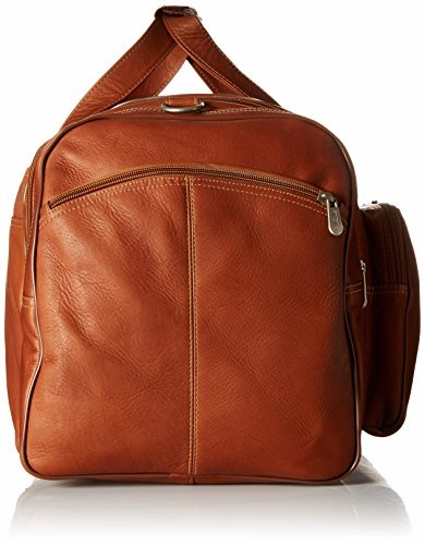 Piel Leather Sports Duffel, Saddle, One Size