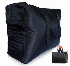 Plago Nylon Large-Capacity Travel Duffel Bag Waterproof Luggage Sport Blanket Storage VariousPurposes 4Sizes (XXL(173-Liter))