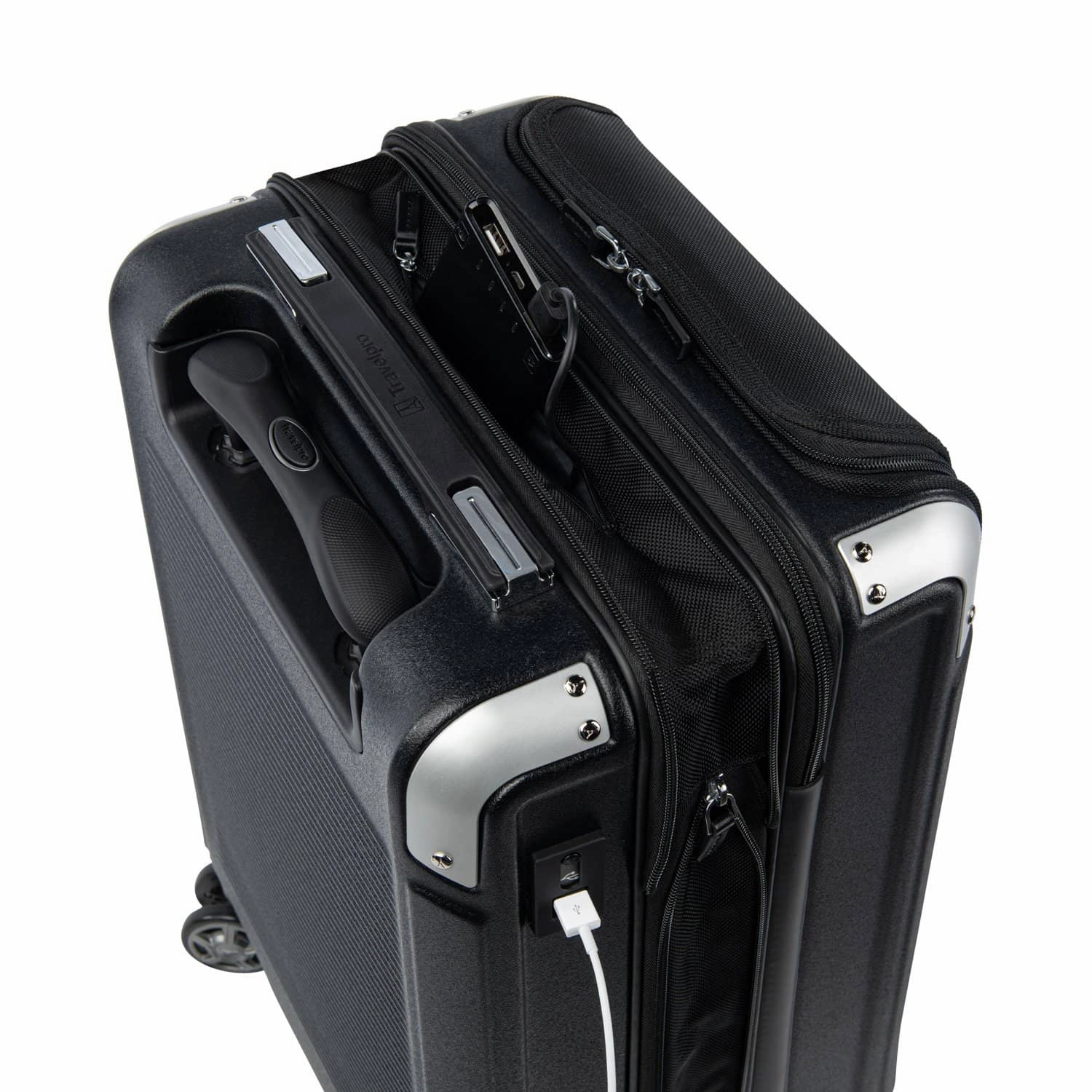 Platinum Elite Compact Business Plus Carry-On Expandable Hardside Spinner