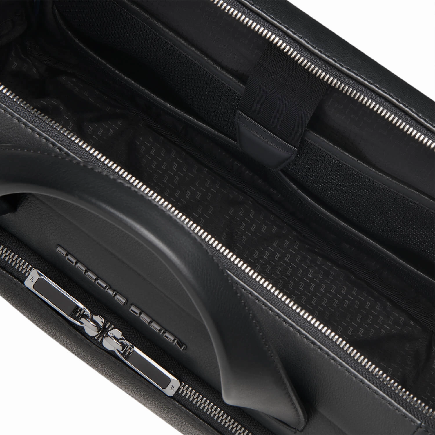 Porsche Design Roadster Leather Briefbag S - Black