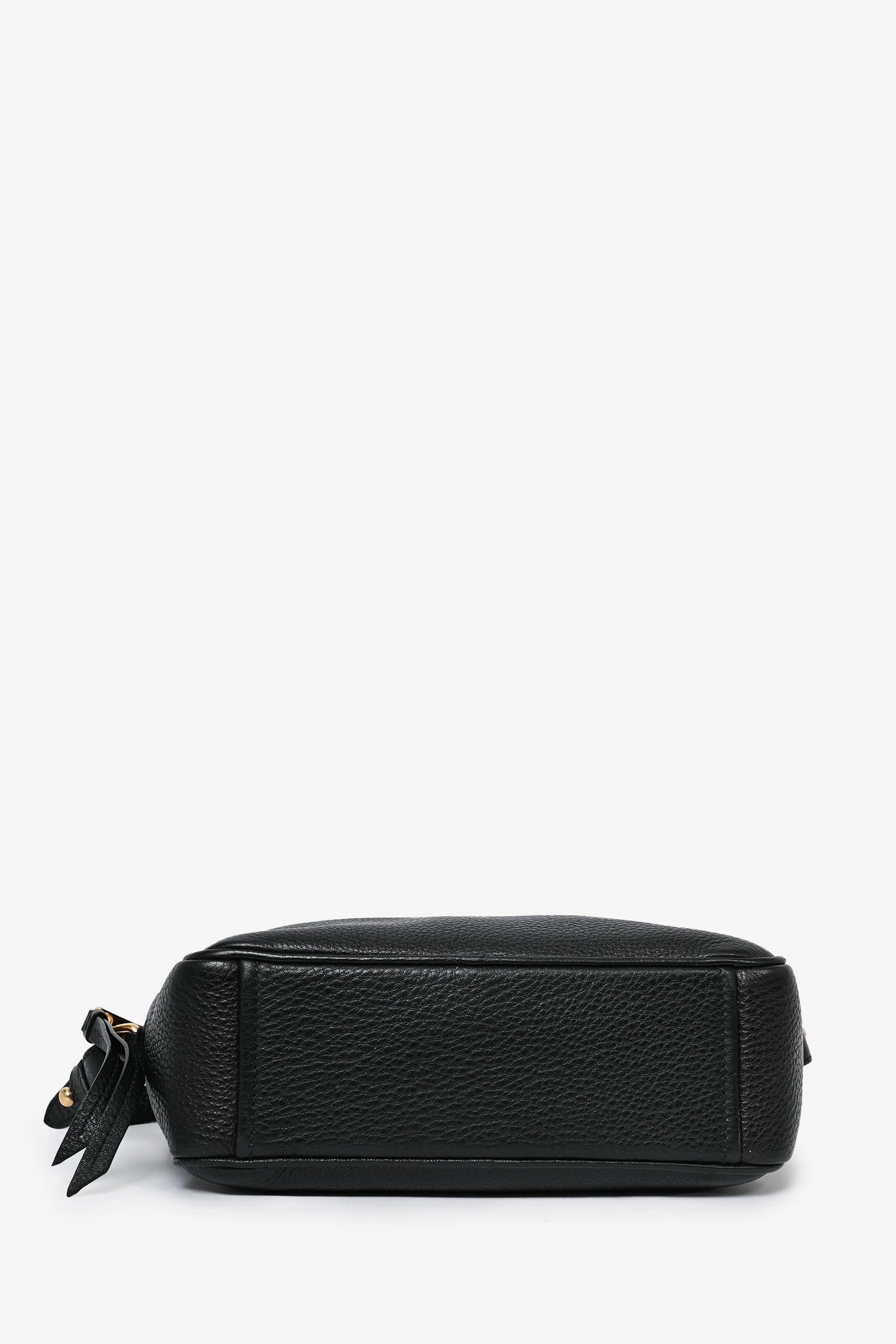 Prada Black Leather Camera Crossbody with Extra Canvas Strap