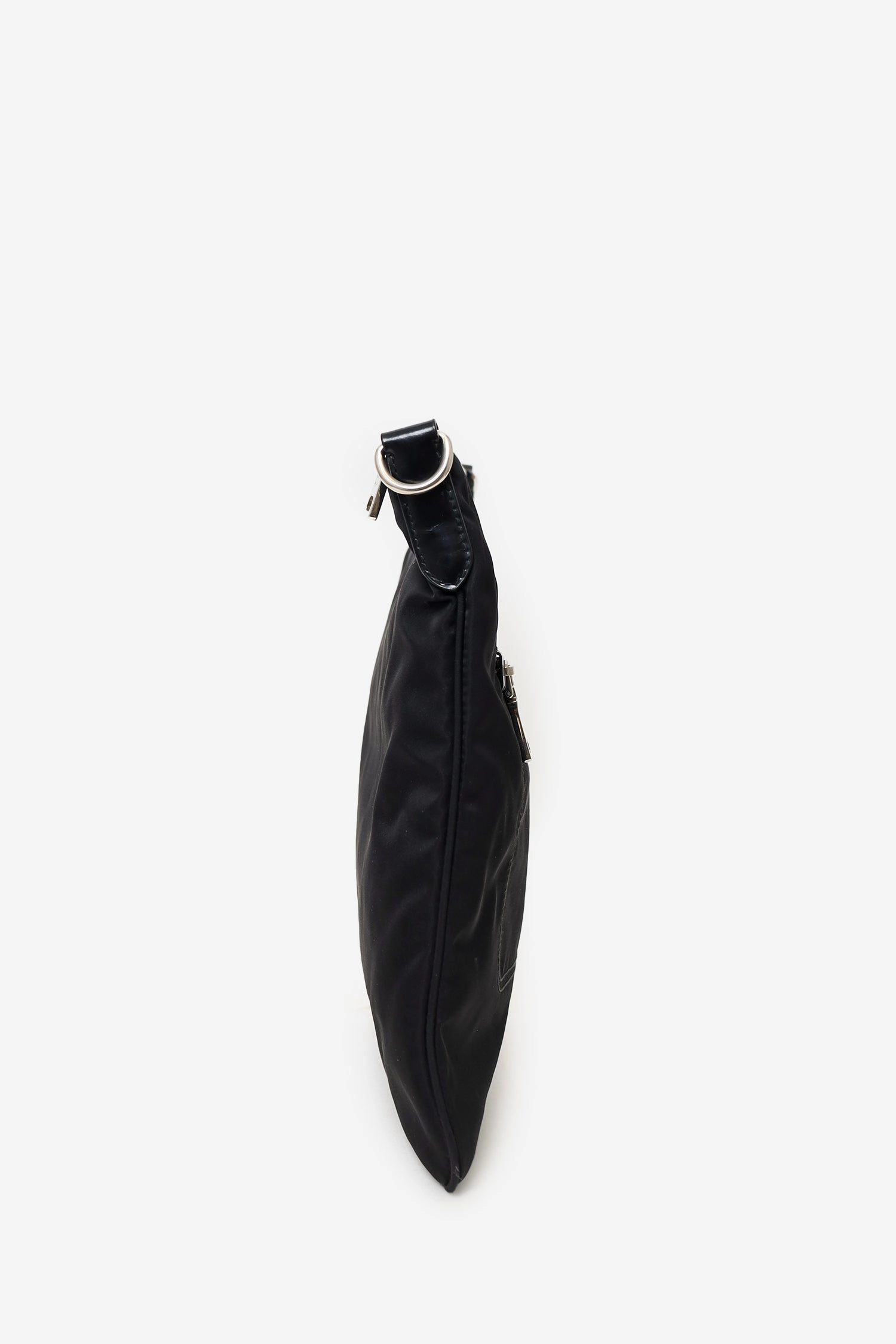Prada Black Nylon Messenger Bag