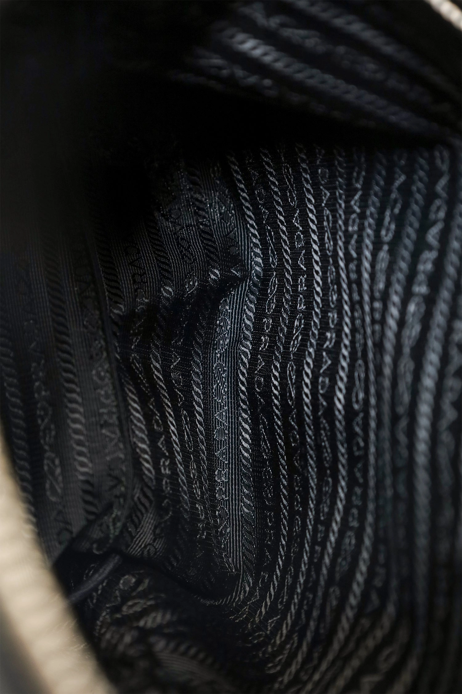 Prada Black Nylon Messenger Bag
