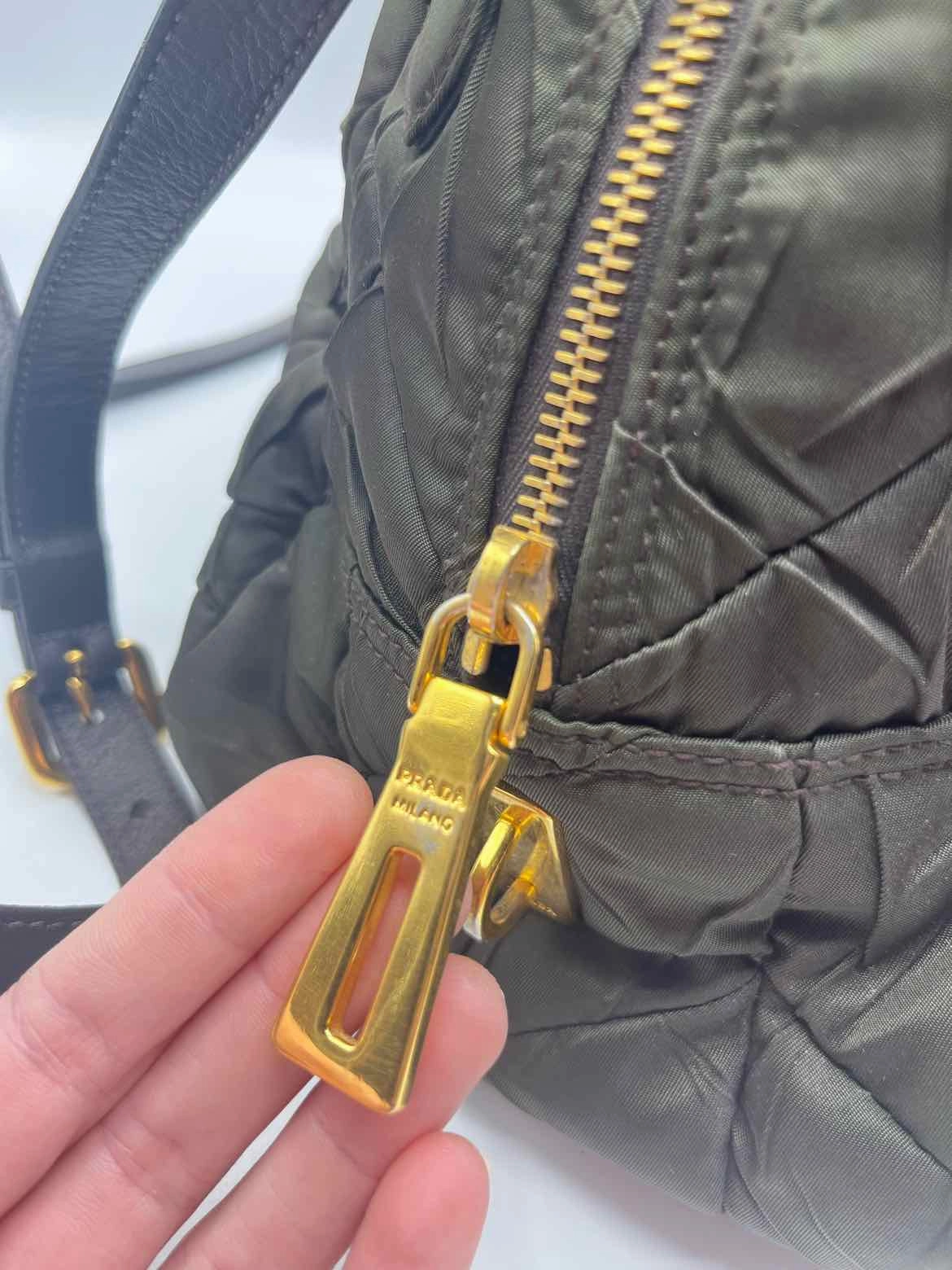 Prada Dark Olive Handbag