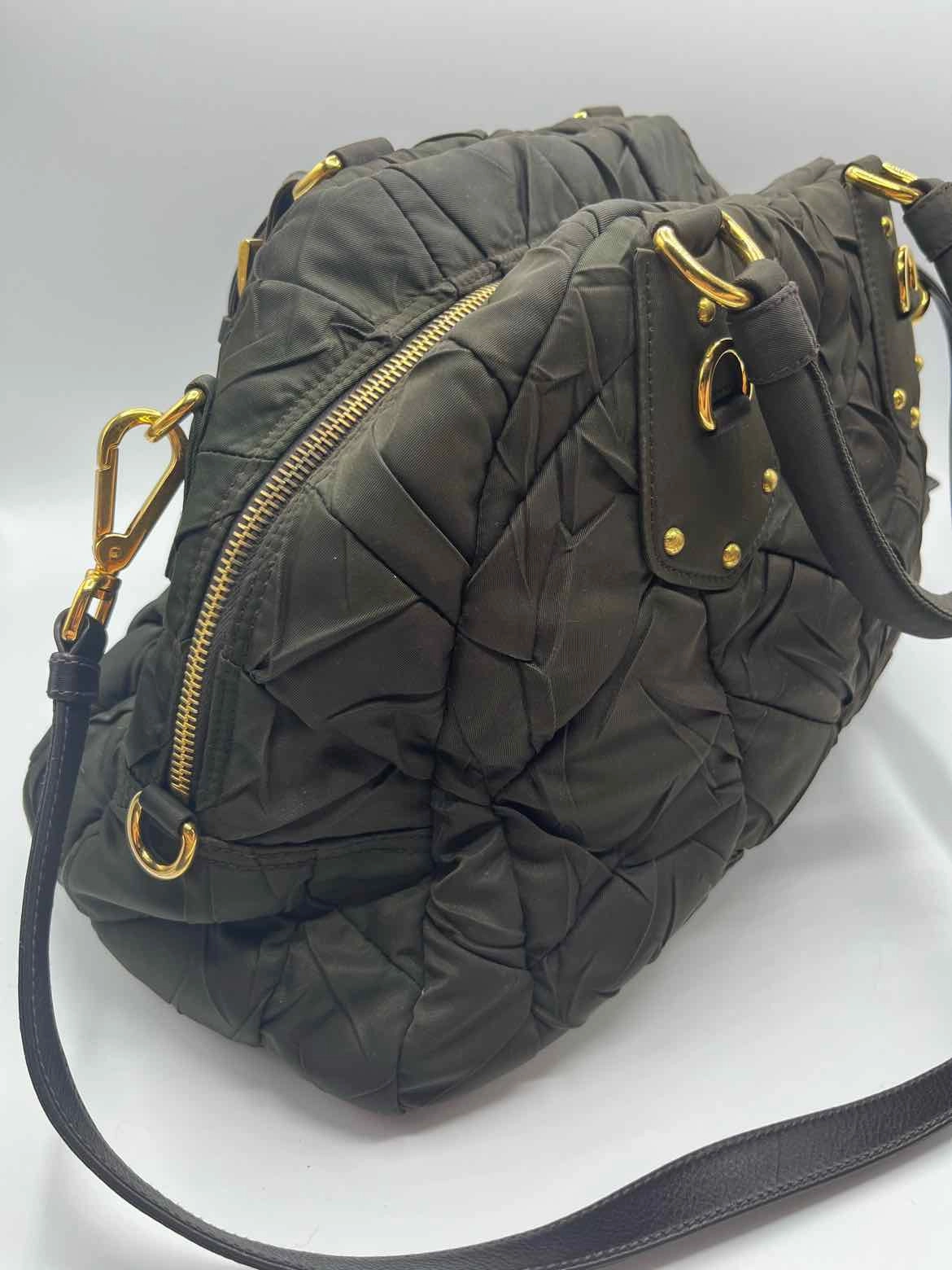 Prada Dark Olive Handbag