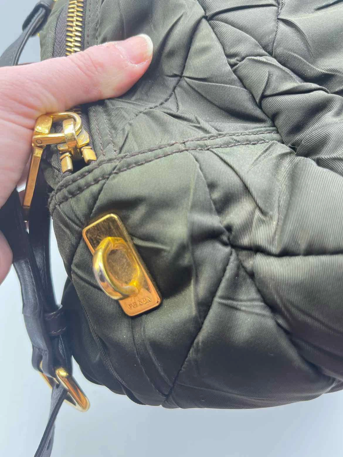 Prada Dark Olive Handbag