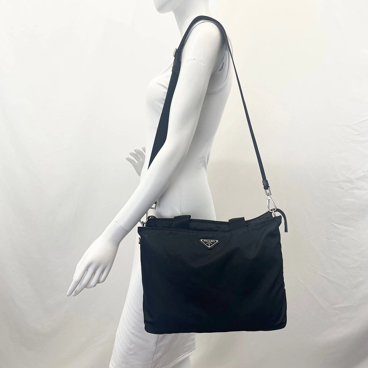 Prada Tessuto Nylon Handle Bag