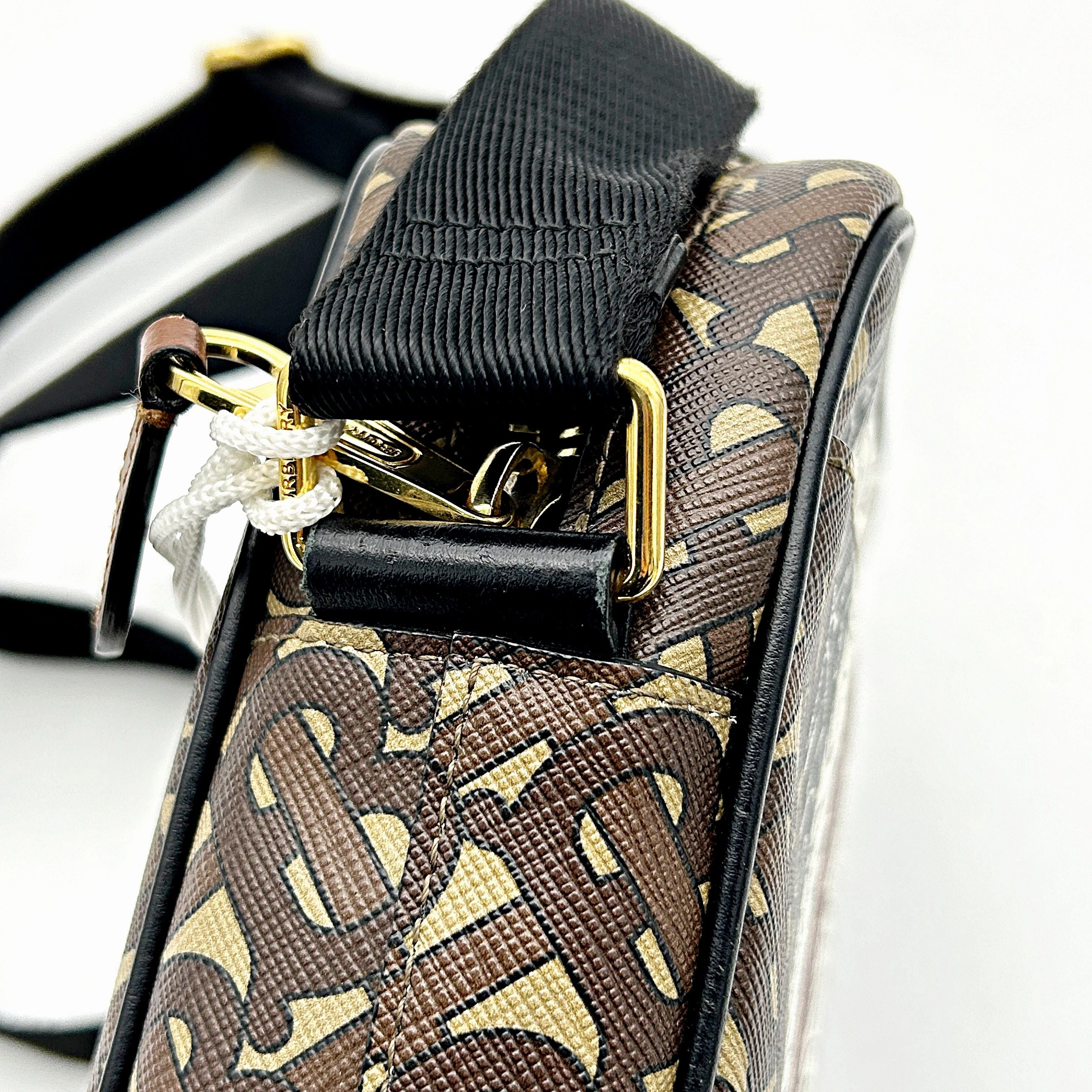 Pre- Burberry monogram stripe crossbody bag  LA31747