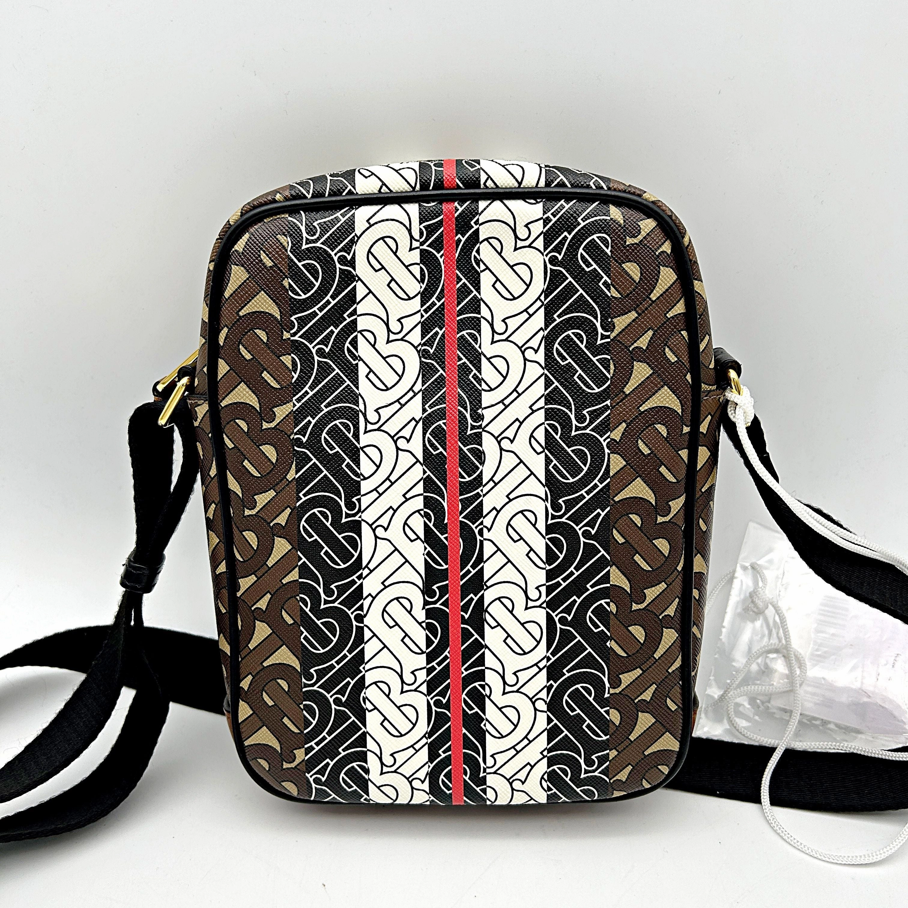 Pre- Burberry monogram stripe crossbody bag  LA31747