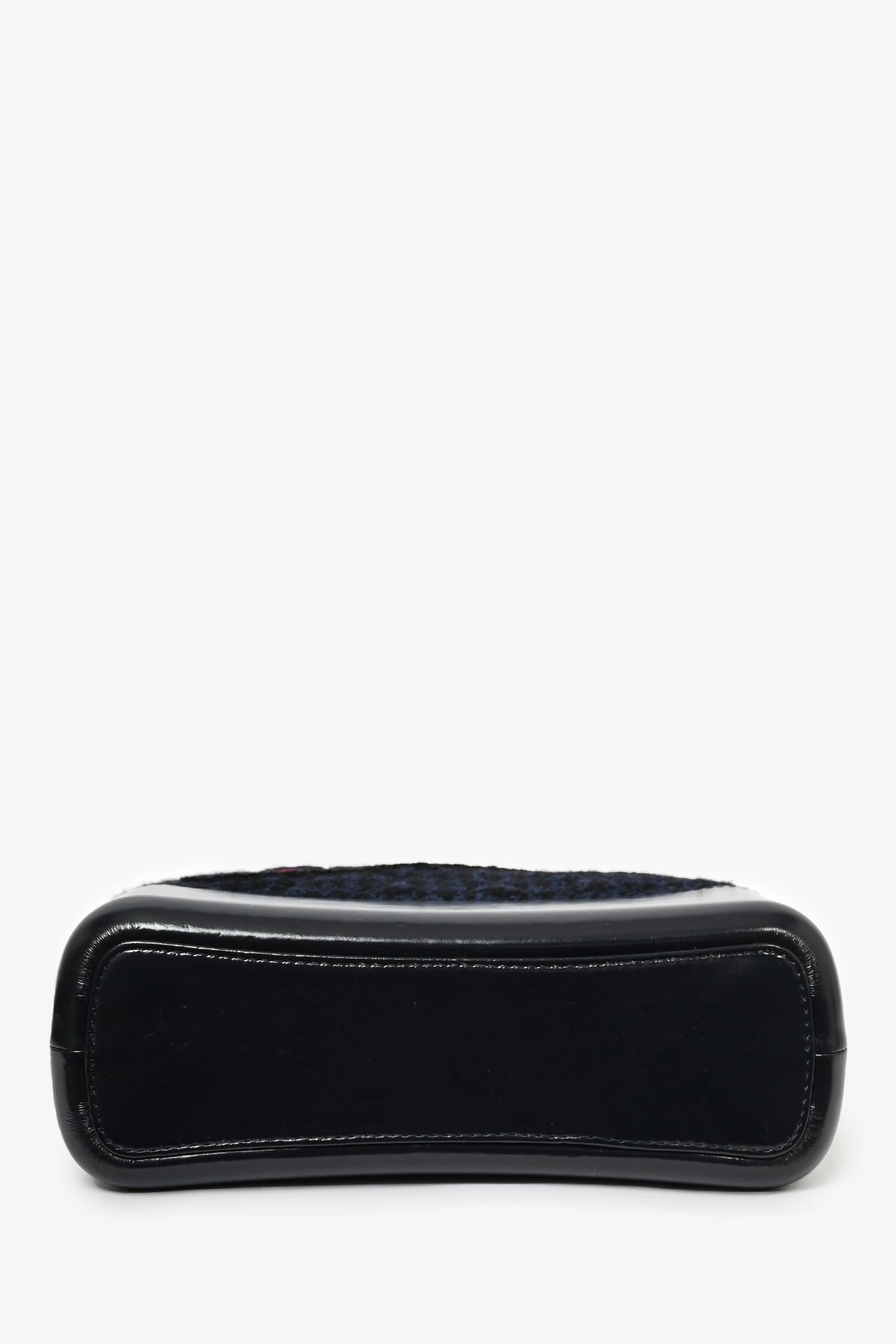 Pre-loved Chanel 2017 Navy/Black Tweed Hobo Large Gabrielle Crossbody Bag