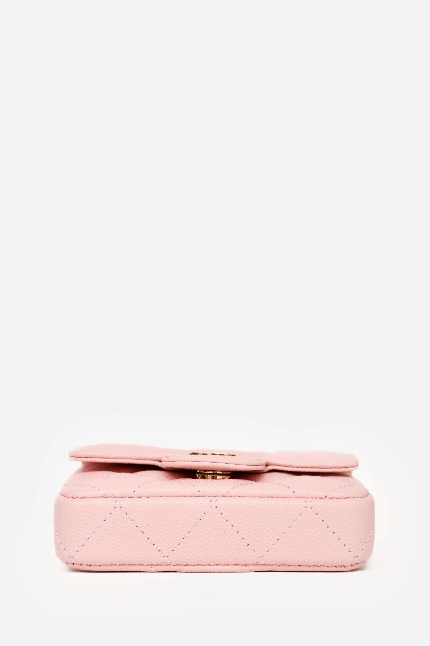 Pre-Loved Chanel Pink Caviar Leather Chain Belt Bag