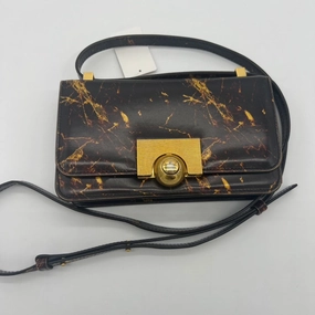 Preloved BV Crossbody A7734 Brown Leather Bag