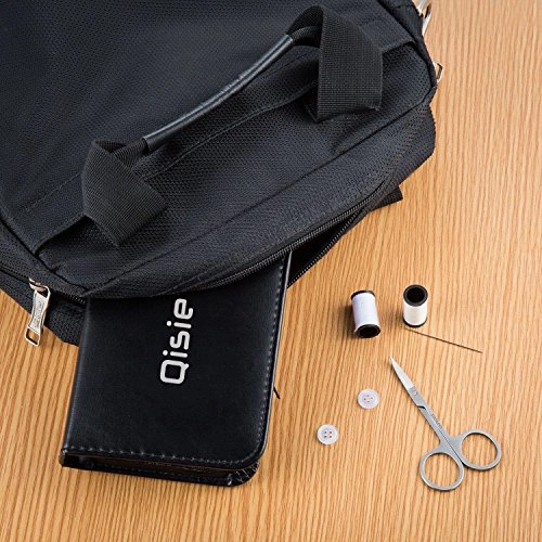 Qisiewell Sewing Kit Travel Emergency Mini Home Office Sewing Supplies Kit 90 Premium Portable
