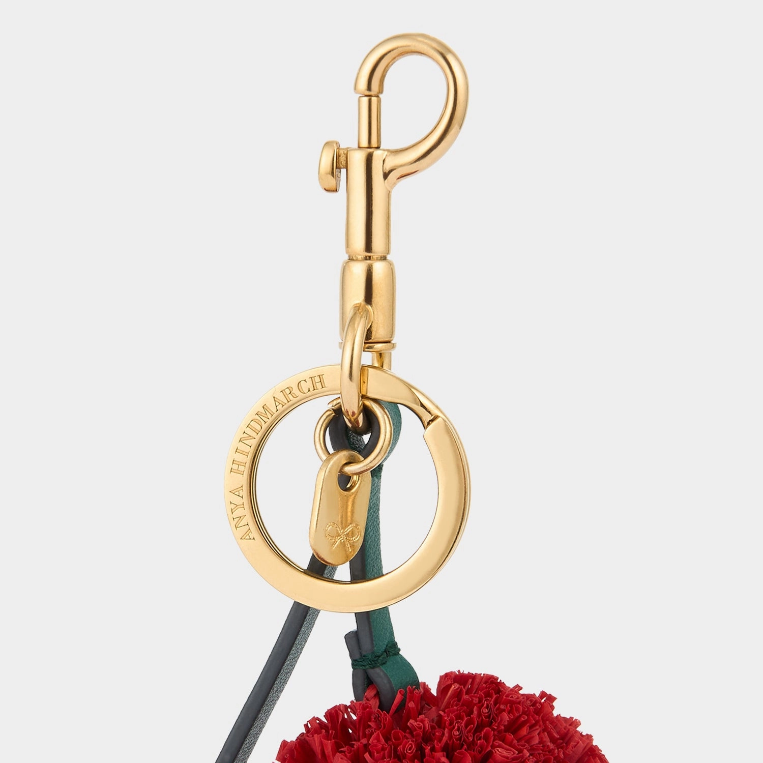 Raffia Cherries Charm