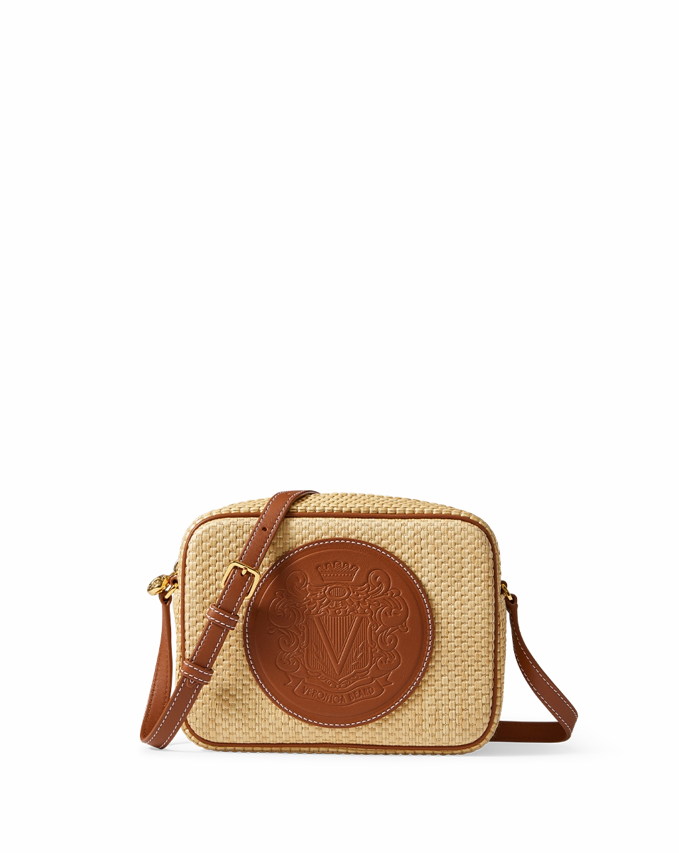 Raffia Click Crossbody