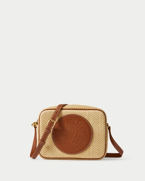 Raffia Click Crossbody