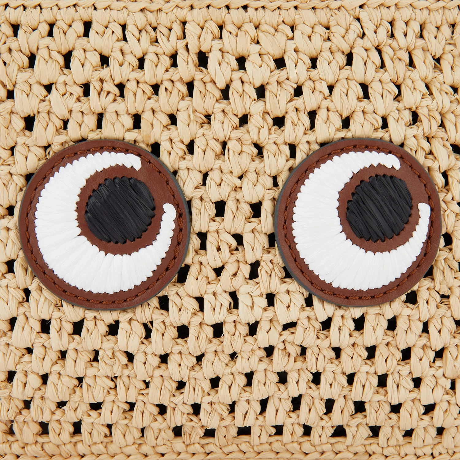 Raffia Eyes Cross-body