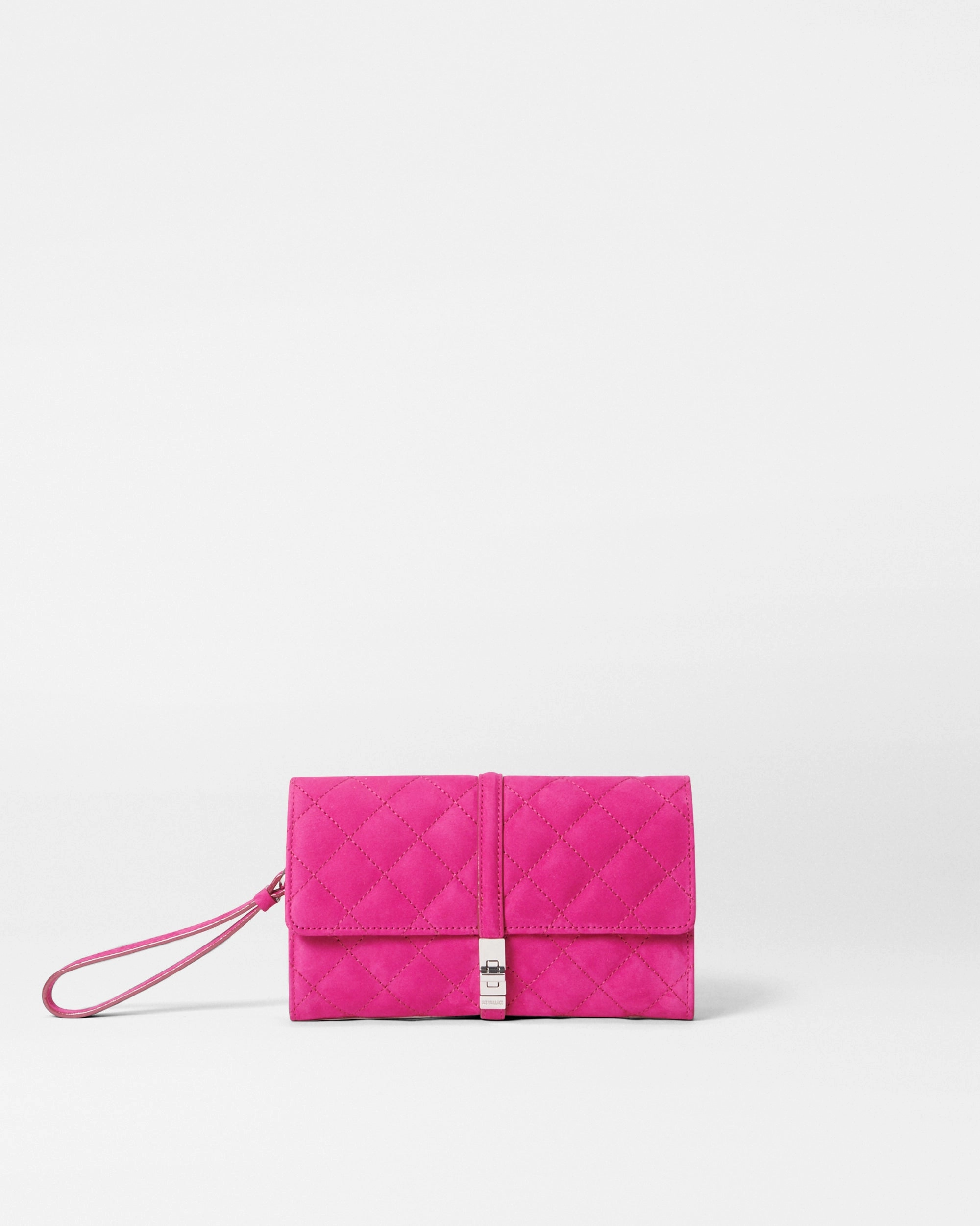 Raspberry Nubuck Astor Convertible Crossbody
