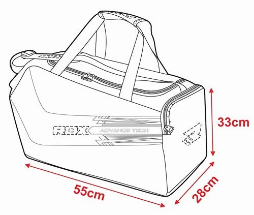 RDX Large Power Pack Duffle Gym Bag Carryon Travel Gym and Sports Equipment | Green Black