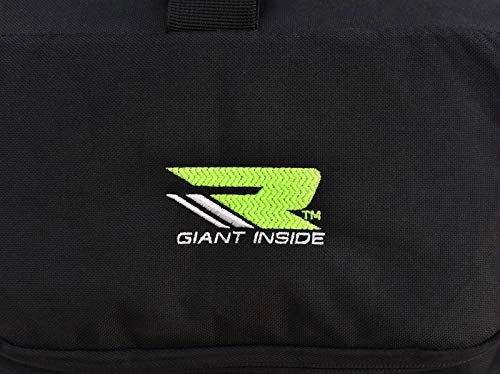 RDX Large Power Pack Duffle Gym Bag Carryon Travel Gym and Sports Equipment | Green Black