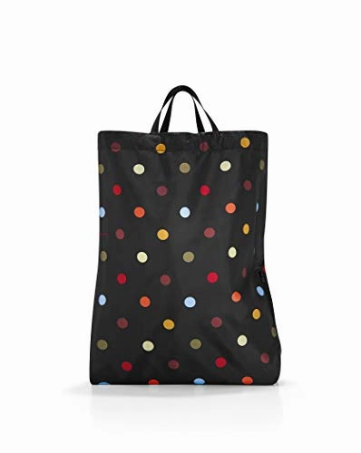 reisenthel Mini Maxi Sacpack, Lightweight Foldable Drawstring Backpack with Matching Storage Pouch, Water-repellent, Dots