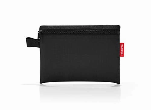 reisenthel Mini Maxi Touringbag, Packable Carryall for Travel and Everyday with Zippered Closure and Storage Pouch, Fastens to Roller Bags, Water-repellent, Black