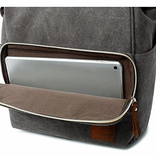 Retro Canvas Backpack Doctor Bags,Berchirly Travel Rucksack School Bookbag Laptop Bag
