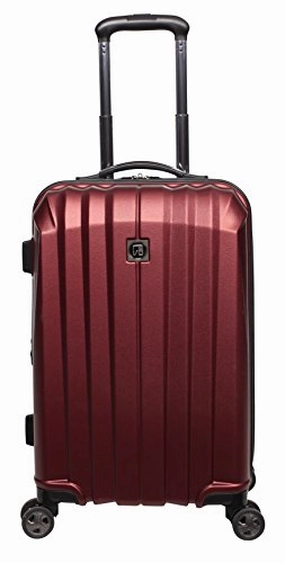 Revo Stealth Expandable Hardside Spinner, 21", Red