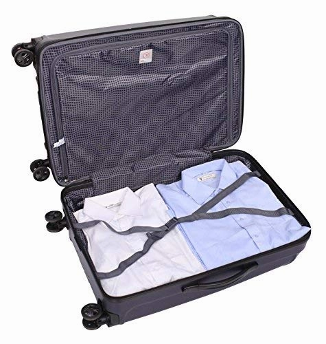Revo Stealth Expandable Hardside Spinner, 25", Navy