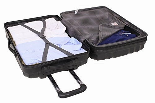 Revo Stealth Expandable Hardside Spinner, 29", Black