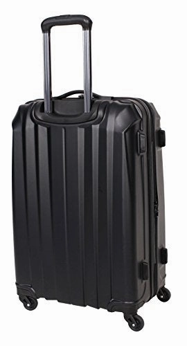 Revo Stealth Expandable Hardside Spinner, 29", Black