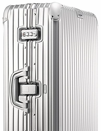 Rimowa Topas Iata Carry On Luggage 21" Inch Multiwheel 32L Tsa Lock Spinner Suitcase Silver