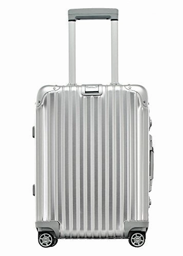Rimowa Topas Iata Carry On Luggage 21" Inch Multiwheel 32L Tsa Lock Spinner Suitcase Silver