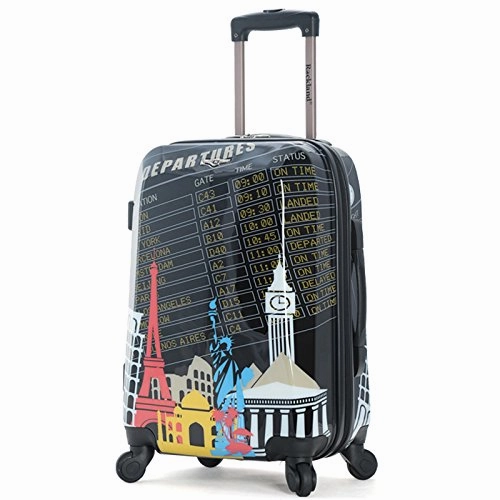 Rockland Luggage 20 Inch Polycarbonate Carry On, Departure, One Size
