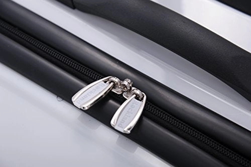 Rockland Luggage 20 Inch Polycarbonate Carry On, Newyork, One Size