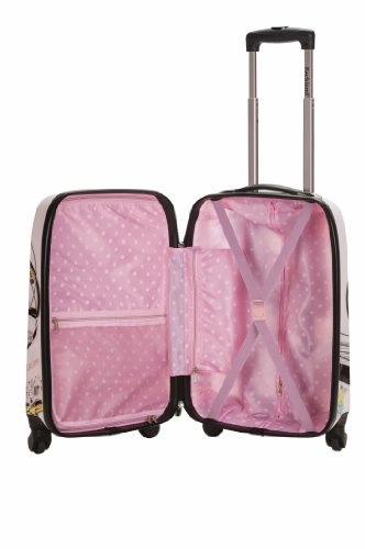 Rockland Luggage 20 Inch Polycarbonate Carry On, Newyork, One Size