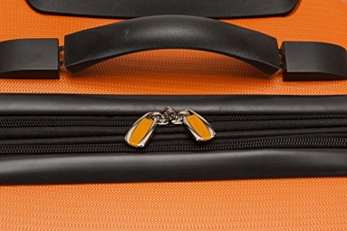 Rockland Luggage Melbourne 20 Inch Expandable Abs Carry On Luggage, Orange, One Size