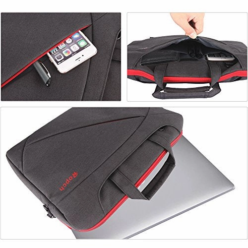 Ropch 17.3 Inch Nylon Laptop Bag Messenger Shoulder Bag Notebook Computer Case For 17 - 17.3 Inch