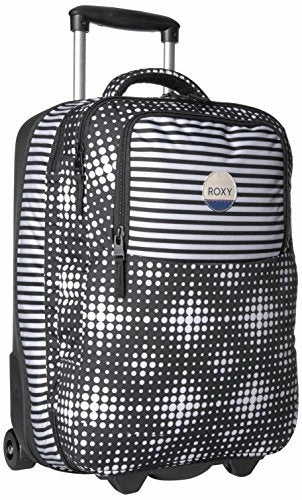 Roxy Women'S Roll Up Carry-On Suitcase, Anthracite Opticity