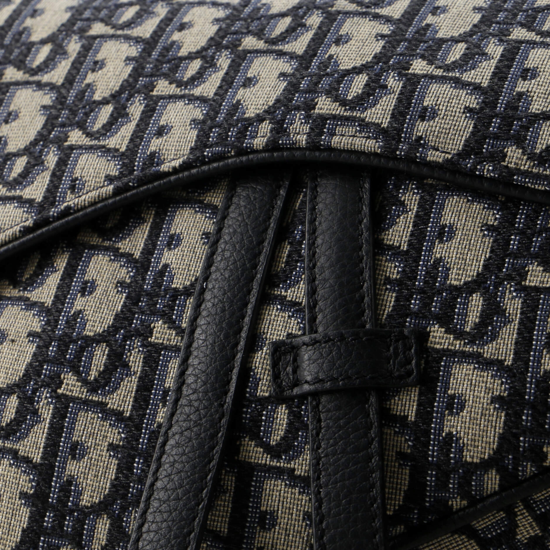 Saddle Crossbody Bag Oblique Canvas