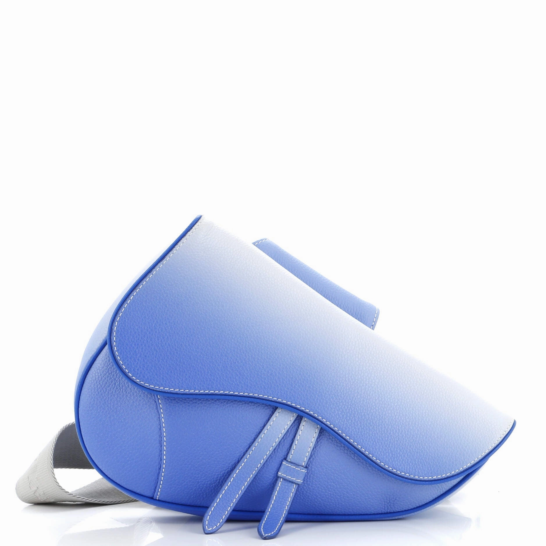 Saddle Crossbody Bag Ombre Leather