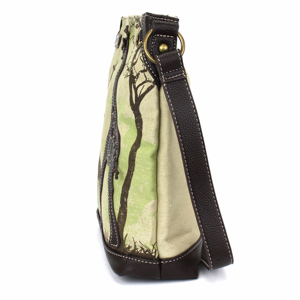 Safari Canvas Crossbody - Giraffe
